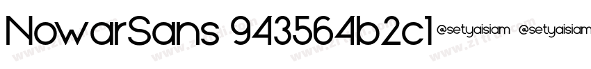 NowarSans 943564b2c1字体转换